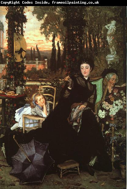 James Tissot Une Veuve  (A Widow)