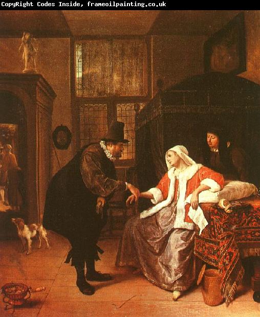 Jan Steen The Lovesick Woman