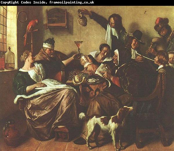 Jan Steen The Artist's Family