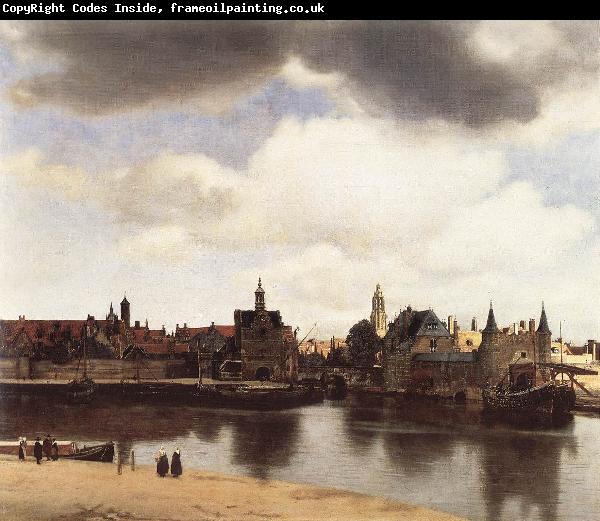 Jan Vermeer View of Delft