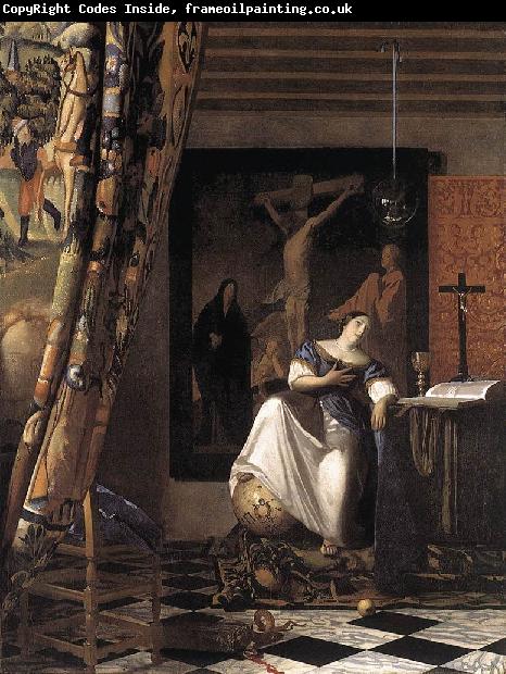 Jan Vermeer The Allegory of the Faith