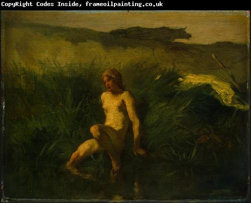 Jean-Franc Millet The bather