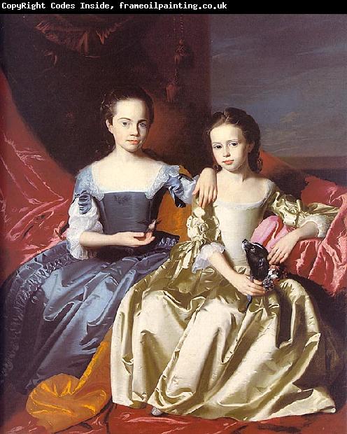 John Singleton Copley Mary MacIntosh Royall and Elizabeth Royall