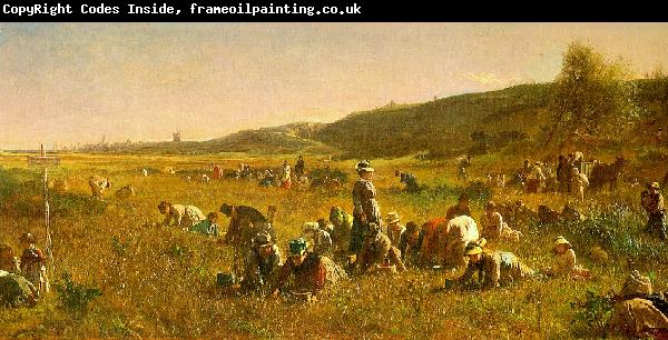 Jonathan Eastman Johnson The Cranberry Harvest on the Island of Nantucket