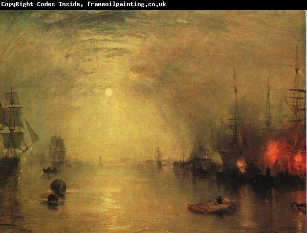 Joseph Mallord William Turner Keelman Heaving in Coals by Night