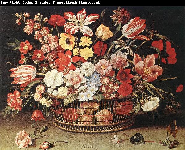 LINARD, Jacques Basket of Flowers 67