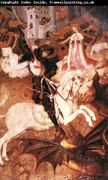 MARTORELL, Bernat (Bernardo) Saint George Killing the Dragon