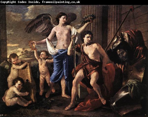 Nicolas Poussin Victorious David 1627 Oil on canvas