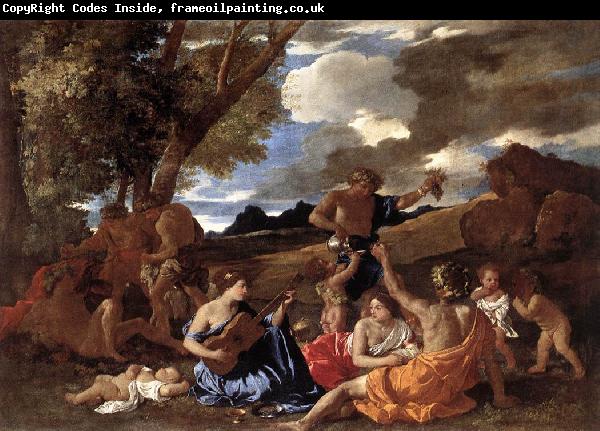 Nicolas Poussin Bacchanal Andrians