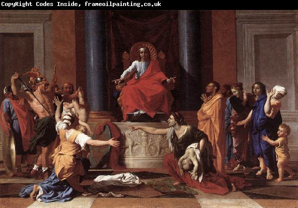 Nicolas Poussin Judgment of Solomon