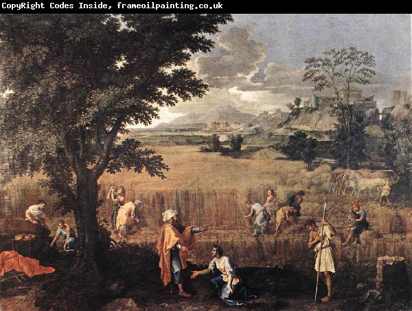 Nicolas Poussin Summer(Ruth and Boaz)