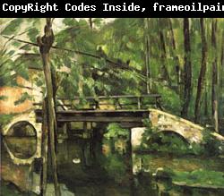 Paul Cezanne The Bridge of Maincy near Melun