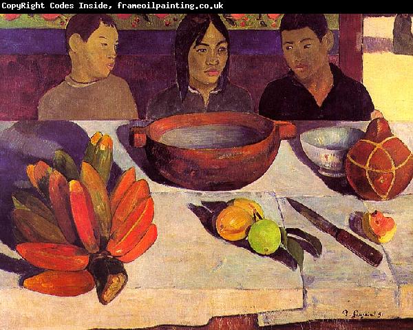 Paul Gauguin The Meal