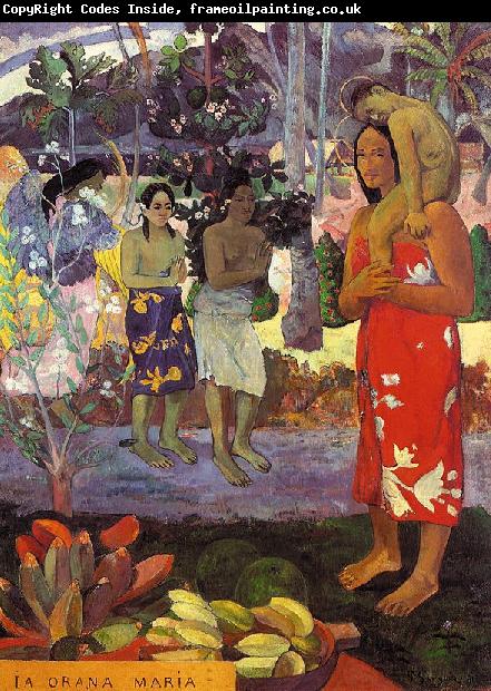 Paul Gauguin Hail Mary