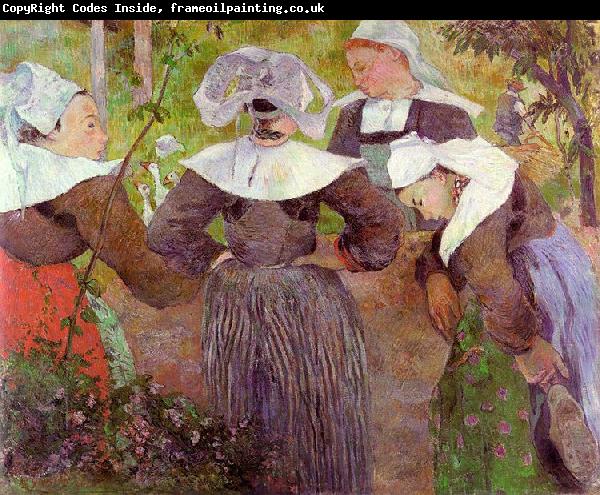 Paul Gauguin Four Breton Women