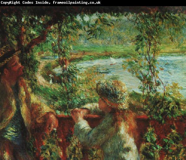 Pierre Renoir Near the Lake