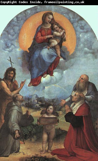 Raphael The Madonna of Foligno