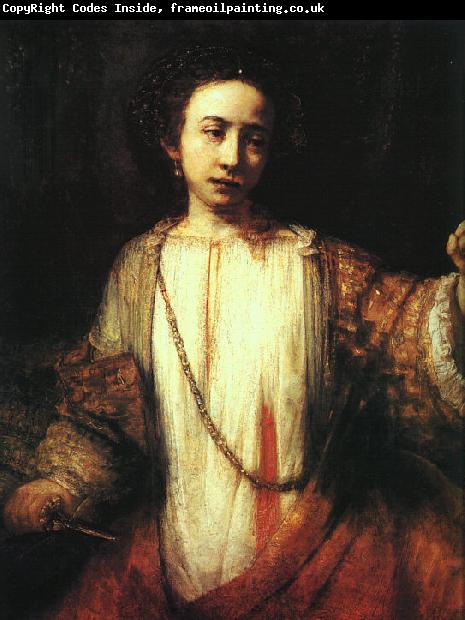 Rembrandt Lucretia