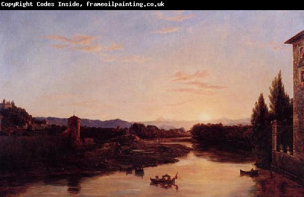 Thomas Cole Sunset of the Arno