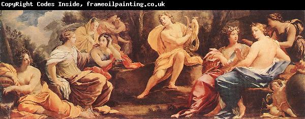 Simon Vouet Parnassus or Apollo and the Muses