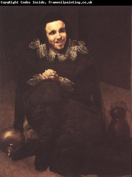 VELAZQUEZ, Diego Rodriguez de Silva y The Dwarf Don Juan Calabazas, called Calabacillas et