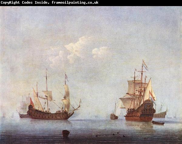 VELDE, Willem van de, the Younger Marine Landscape wer