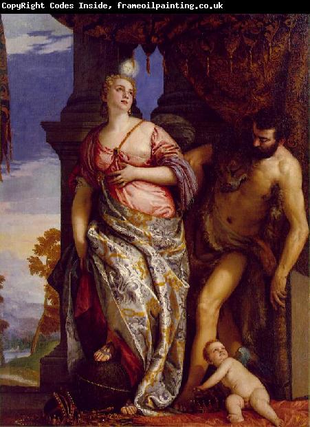 VERONESE (Paolo Caliari) Allegory of Wisdom and Strength wt