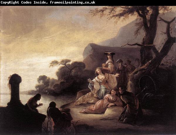 WET, Gerrit de Finding of Moses in the Nile