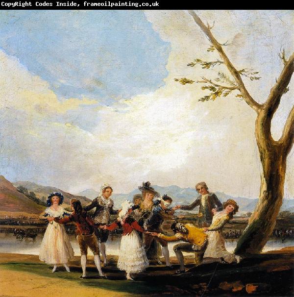 Francisco Jose de Goya Blind Man's Buff