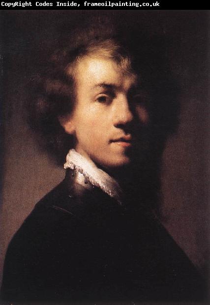 REMBRANDT Harmenszoon van Rijn Self-Portrait with Lace Collar