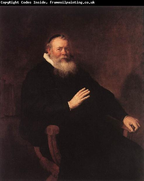 REMBRANDT Harmenszoon van Rijn Portrait of Eleazer Swalmius