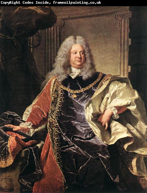 RIGAUD, Hyacinthe Portait of Count Sinzendorf