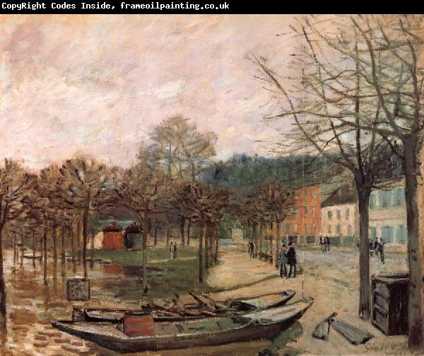 Alfred Sisley Flood at Port-Marly