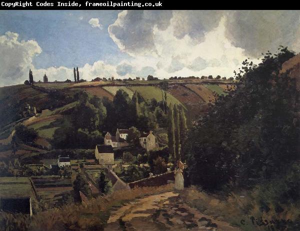 Camille Pissarro La Cote du Fallais,Pontoise