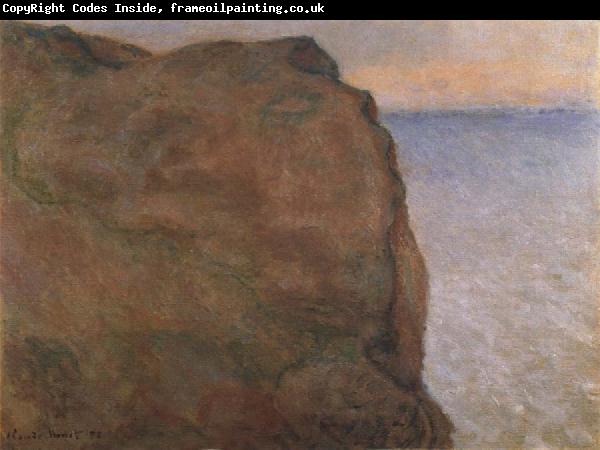 Claude Monet The Cliff Le Petit Ailly,Varengeville