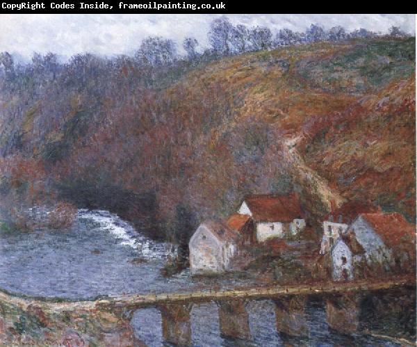 Claude Monet The Grande Creuse by the Bridge at Vervy