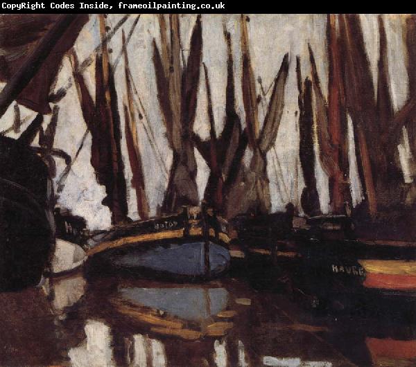 Claude Monet Fishing Boats