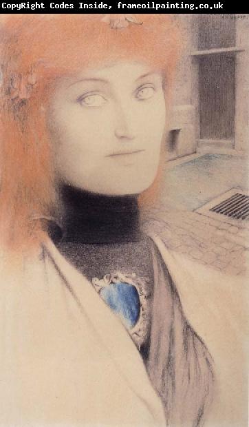 Fernand Khnopff Who Shall Deliver Me
