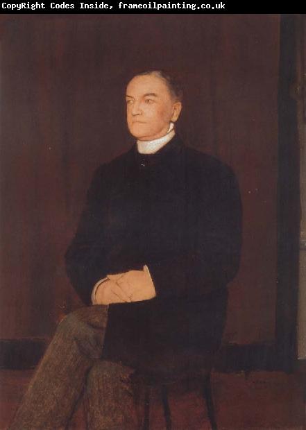 Fernand Khnopff Portrait of Augustinus van Rijckevorsel