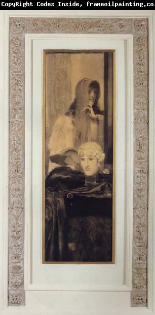 Fernand Khnopff White Black and Gold