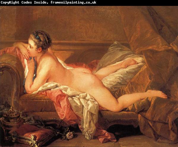 Francois Boucher Reclining Gril