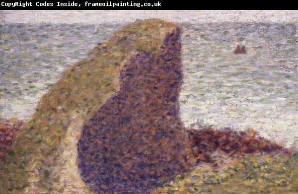 Georges Seurat Study for Le Bec du Hoc,Grandcampe