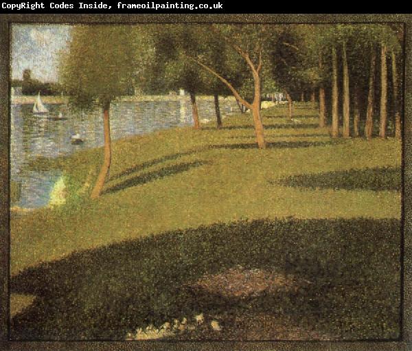 Georges Seurat The Grand Jatte of Landscape