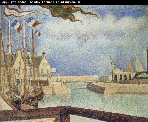 Georges Seurat The Sunday of Port en bessin