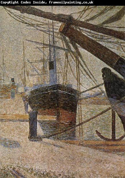 Georges Seurat The Dock of Corner