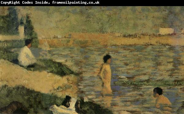 Georges Seurat Bathers of Asnieres