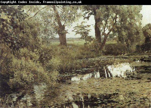 Isaac Levitan Overgrown Pond