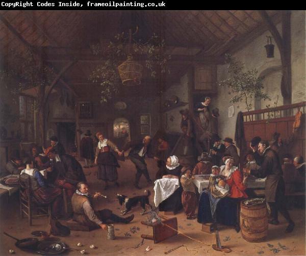 Jan Steen Merry Company in an inn