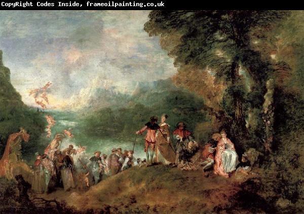 Jean-Antoine Watteau Pilgrimage to the island of cythera