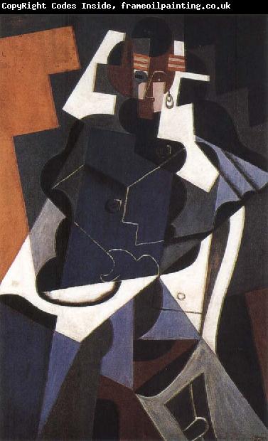 Juan Gris The fem portrait of the whole body